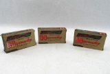 (3) Boxes of Hornady .35 Remington Cartridges