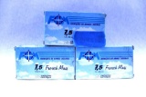 (3) Boxes of FOM 7.5x54mm Cartridges