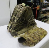 Rig 'Em Right Camo Dog Blind & XL Neoprene Dog Vest