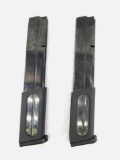 (2) Beretta 30 Round 9mm Magazines