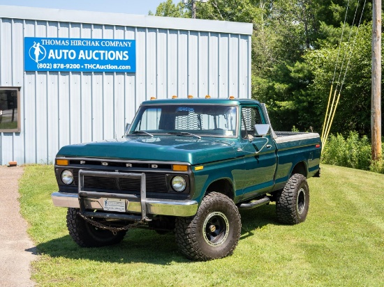 1977 Ford F-150 Custom 4x4 Short Bed Pickup Truck