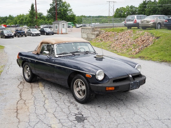1979 MG MGB Running V6 Project