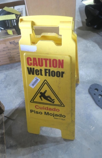 Caution Wet Floor Tripod