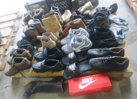 Pallet of Shoes & Boots
