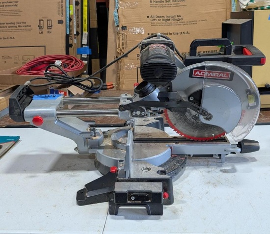 Admiral 12" Dual Bevel Sliding Compound Miter Saw