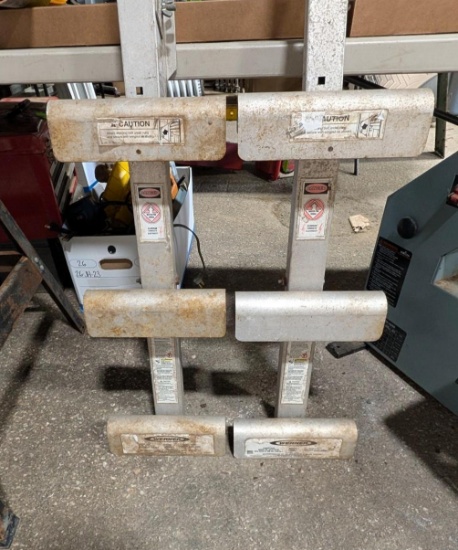Pair of Aluminum Werner Ladder Jacks