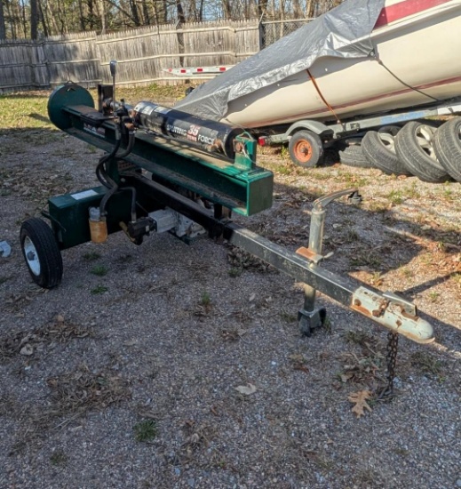 Wood General Gas Powered Hydraulic Wood Splitter