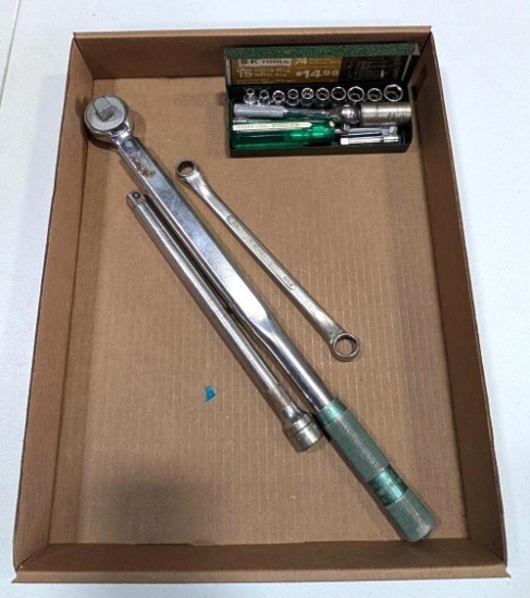 (17+/-) S-K Sockets, Drivers & 1/2" Torque Wrench