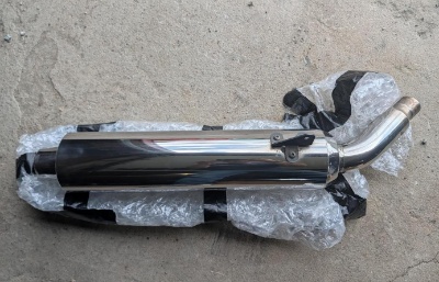 Triumph Sprint ST 955i Right Side Exhaust