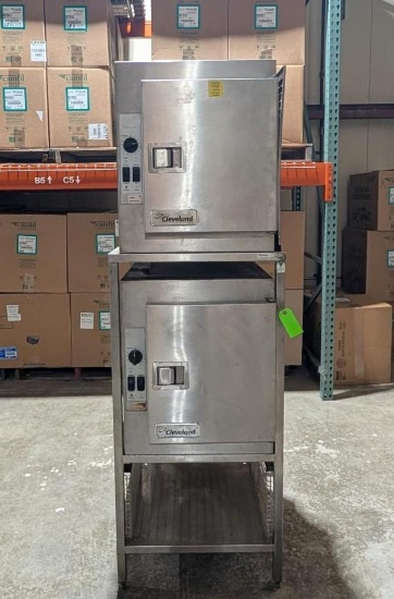 (2) Cleveland m/n 21CET16 Convection Steamer