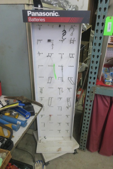 Vintage Panasonic Batteries Display