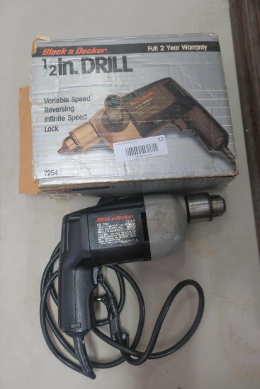 Black & Decker Corded Drill
