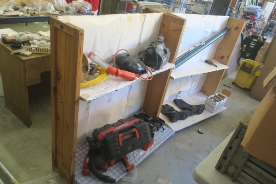 (2) 2-Shelf Display Units