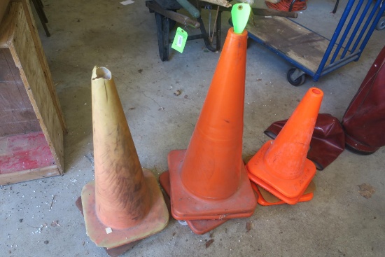 (9) Traffic Safety Cones