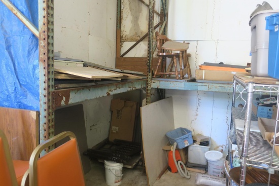 Contents of Pallet Shelving