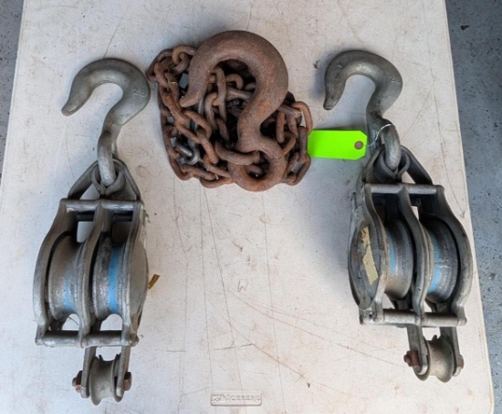 (2) Number 8 Block & Tackle