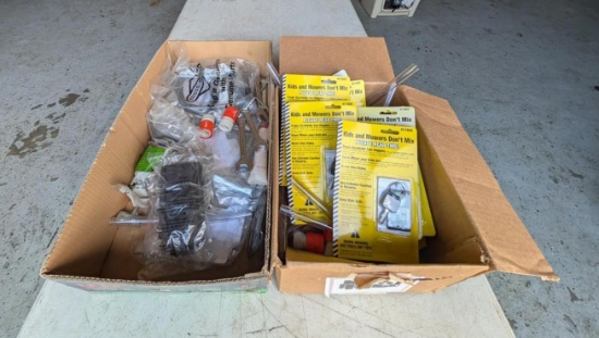 Asst. Lawn Mower Keys, Hose Attachment Clean Outs & Tools