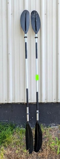 (2) Sea Eagle 2-Part Kayak Paddles