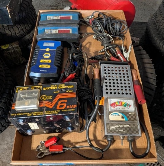 Asst. Battery Testers & Chargers