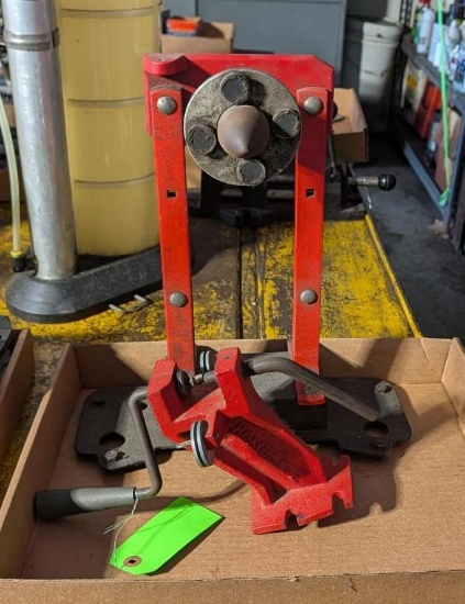 Bench Mount Chainsaw Chain Repair Station
