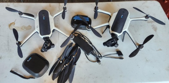 (2) Gopro Karma Drones