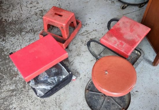 (4) Machances Roller Seats
