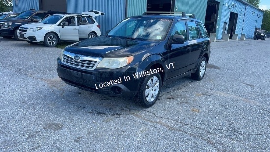 2012 Subaru Forester 2.5X H4, 2.5
