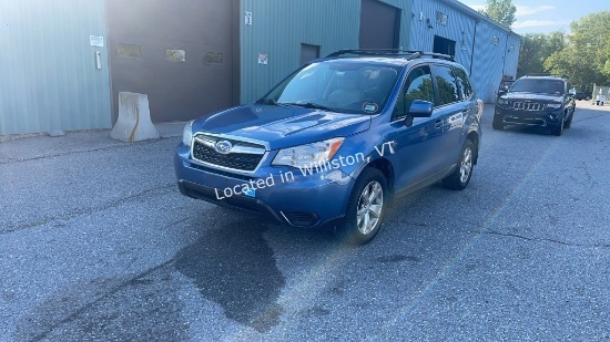 2016 Subaru Forester 2.5i Prem H4, 2.5