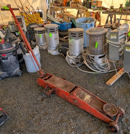 Hein Werner 5-Ton Service Floor Jack