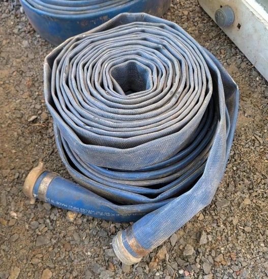 (2) Sections of Goodyear Spiraflex 2" Hose