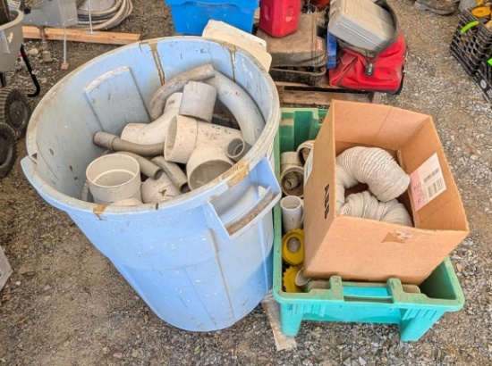 Assorted PVC/Conduit Pipe Fittings