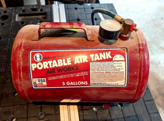 Air Works 5 Gallon Portable Air Tank