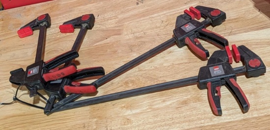 (4) Bessey Bar Clamps
