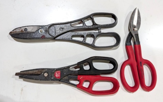 (3) Pairs Heavy Duty Shears