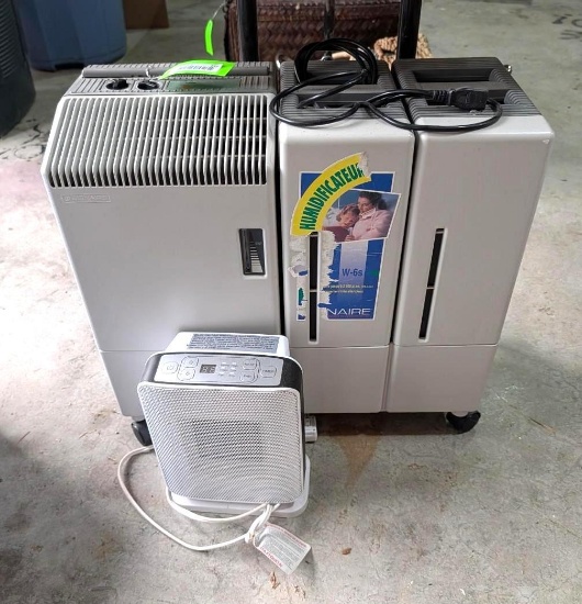 Dehumidifier & Electric Heater