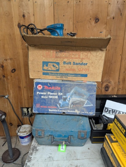 (4) Corded Makita Tool Lot