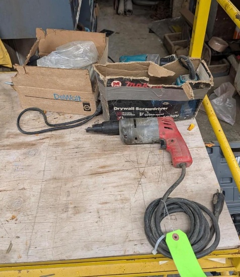 (3) Corded Tools