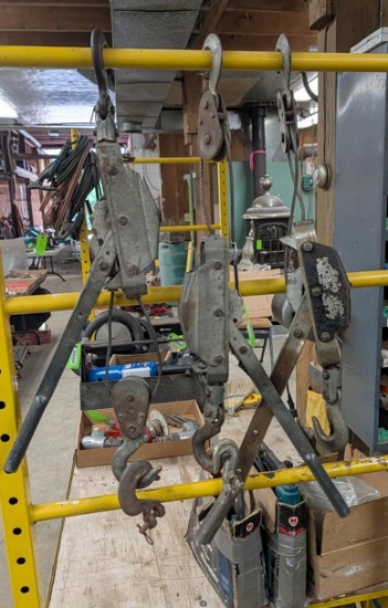 (3) Cable Pullers