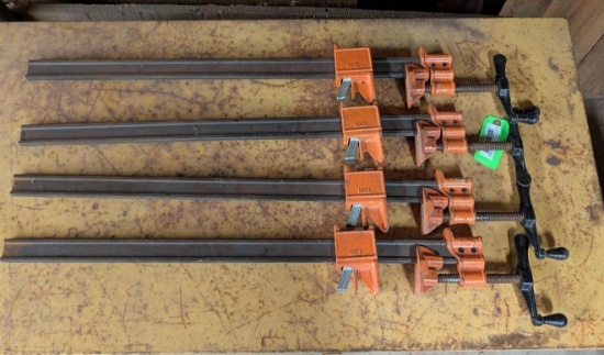 (4) 2' Jorgensen Bar Clamps