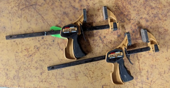 (2) 16" Quick Grip Bar Clamps
