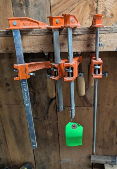 (4) Jorgensen Bar Clamps