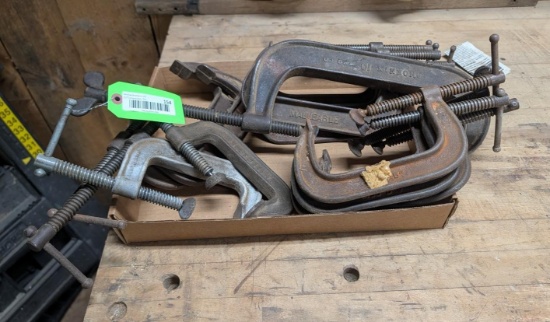 (12) C Clamps
