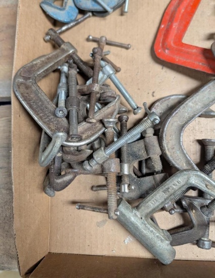 (25+/-) Small "C" Clamps