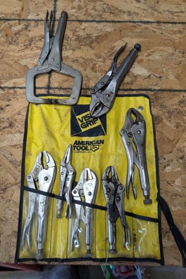 (7) Assorted Vise Grips