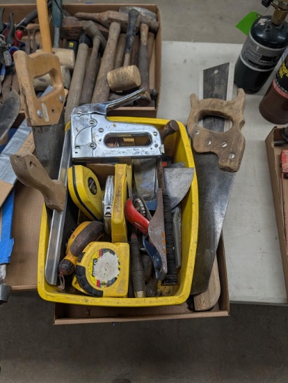 Assorted Carpentry Tools