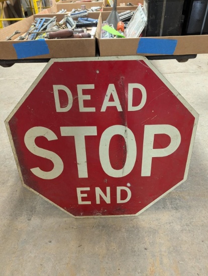 (2) Painted Steel Road Signs