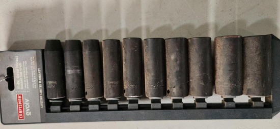 Craftsman Deep Socket SAE Impact Sockets