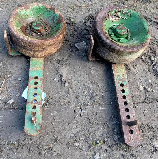 10" John Deere Steel Roller Wheels