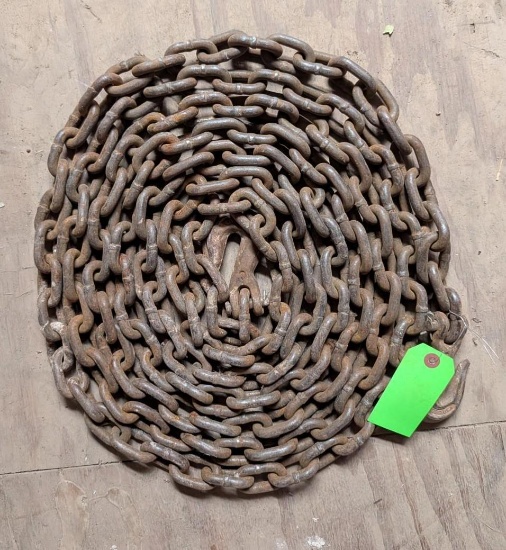 20' of 1/4" Steel Chain