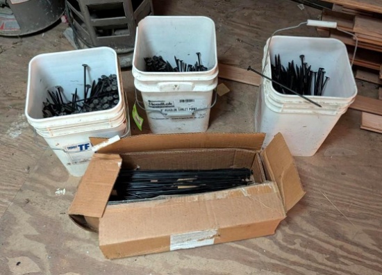 (3) Partial Buckets of Headlock Beam Screws